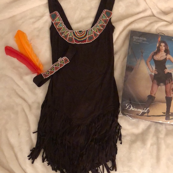 Pocahottie costume size S - Picture 4 of 5